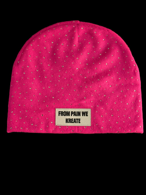 Rose Pain Beanie